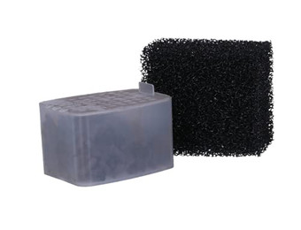 Produktbild von Kartusche mit Schaumstoff und Kohlepatrone für Filter BT700