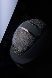 Produktbild von Kask Dogma Chrome Swarowski Midnight Reithelm inkl. Liner