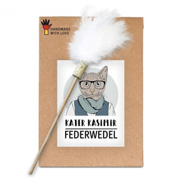 Produktbild von Kater Kasimir Federwedel Katzenspielzeug