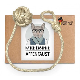 Produktbild von Kater Kasimir Katzenspielzeug Affenfaust Katzenball