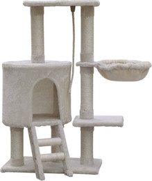 Produktbild von KATIDO Katzenkratzbaum 96 cm beige