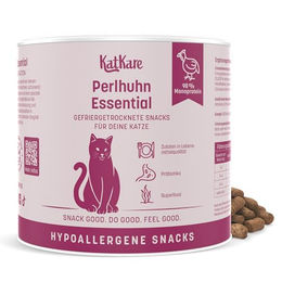 Produktbild von KatKare Hypoallergener Gefriergetrockneter Snack Perlhuhn Essential 70 g