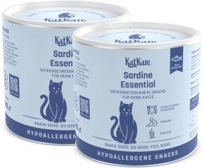 Produktbild von KatKare Hypoallergener Gefriergetrockneter Snack Sardine Essential 2x70 g