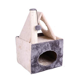 Produktbild von Kats Katzenkratzbaum mit Sisalüberzug und Katzenhöhle