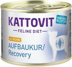 Produktbild von Kattovit Feline Diet Aufbaukur Huhn - 12 x 185 g