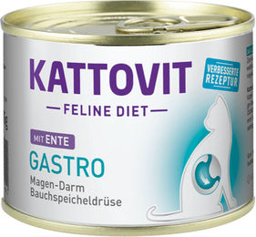 Kattovit Feline Diet Gastro Ente - 12 x 185 g – Bild 1 von 7