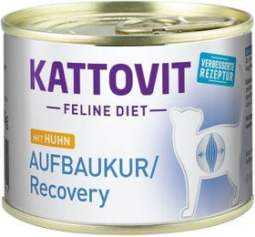 Produktbild von KATTOVIT Feline Diet Nassfutter Katze Aufbaukur Adult Huhn 48x185 g