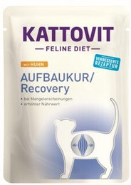 Produktbild von KATTOVIT Feline Diet Nassfutter Katze Aufbaukur Adult Huhn - 48 x 85 g