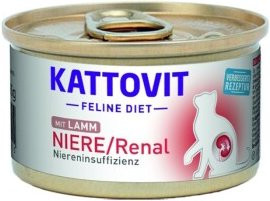 Produktbild von Kattovit Feline Diet Niere/Renal Adult Lamm Nassfutter - 12 x 85 g
