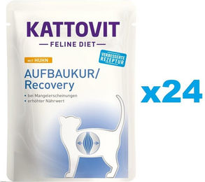 Produktbild von KATTOVIT Feline Diet Recovery Huhn 24 x 85 g