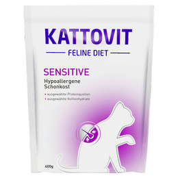 Produktbild von Kattovit Feline Diet Sensitive Katzen-Trockenfutter - 6 x 400 g