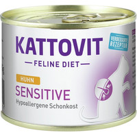 Produktbild von KATTOVIT Feline Diet Sensitive Katzennassfutter - 24 x 185 g