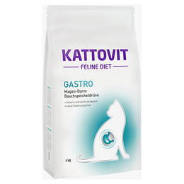 Produktbild von Kattovit Feline Gastro Diät-Trockenfutter für Katzen - 4 kg