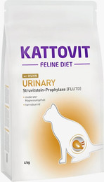 Produktbild von KATTOVIT Feline Urinary Huhn Katzentrockenfutter Diätnahrung Sparpaket 2 x 4 Kilogramm