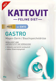 Produktbild von Kattovit Gastro Paté mit Ente 10x85g