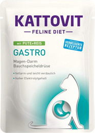 Produktbild von Kattovit Gastro Pute und Reis - 24 x 85 g