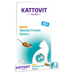 Produktbild von Kattovit Gastro Spezial-Cream mit Huhn - 6 x 15 g