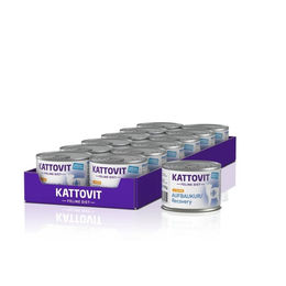 Produktbild von Kattovit Katzen Nassfutter Diät Aufbaukur Huhn 12 x 185g