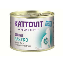 Produktbild von Kattovit Katzen Nassfutter Diät Gastro Ente 12 x 185g