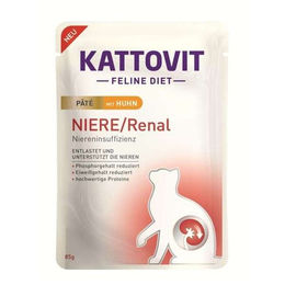 Produktbild von Kattovit Katzen Nassfutter Diät Niere/Renal Pute 12 x 185g