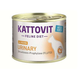 Produktbild von Kattovit Katzen Nassfutter Diät Urinary Huhn 12 x 185g