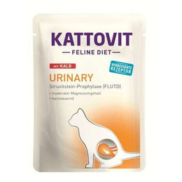 Produktbild von Kattovit Katzen Nassfutter Diät Urinary Kalb 24 x 85g Pouch-Beutel