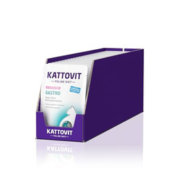 Produktbild von Kattovit Katzen Nassfutter Lachs & Reis 24 x 85g Pouch-Beutel