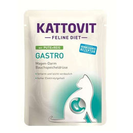 Produktbild von Kattovit Katzen Nassfutter Pute & Reis 24 x 85g Pouch-Beutel