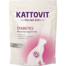 Produktbild von Kattovit Katzen Trockenfutter Diät Diabetis/Gewicht 4 x 1250g