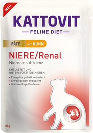 Produktbild von Kattovit Niere/Renal Paté mit Huhn - 10 x 85 g