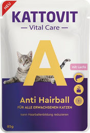 Produktbild von Kattovit Vital Care Anti Hairball Pouches - 12 x 85 g
