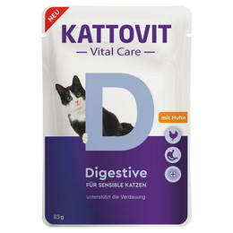 Produktbild von Kattovit Vital Care Digestive mit Huhn - 6 x 85 g
