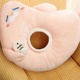 Produktbild von Katze Halskrause Weich Künstliches Kaninchen Plüsch Nackenschutz Niedliche Tierform Katzen Erholung M