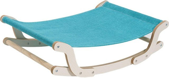 Produktbild von Katze Schaukelstuhl 4 Jahreszeiten Universell Minimalistisch Kiefer Katzenhängemattenbett für Haustierbedarf