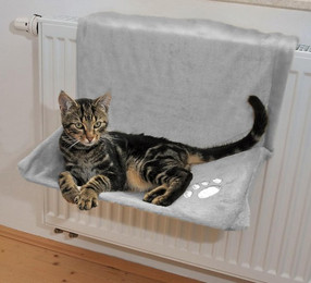 Produktbild von Katzen Heizkörperliege uni grau