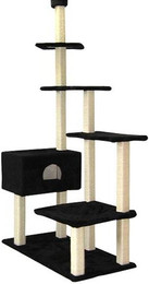Produktbild von Katzen Kratzstamm Big House rh. schwarz