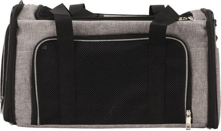 Produktbild von Katzen-Transportbox Tragbar Atmungsaktiv Oxford-Gewebe Weiche Haustier-Reisetasche für Reise Behandlung Licht Large Size hellgrau