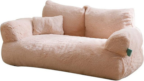 Produktbild von Katzenbett aus ultraweichem Plüschmaterial