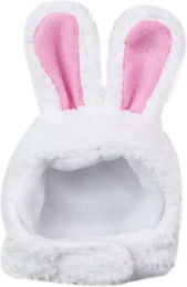 Produktbild von Katzenkopfbedeckung mit Hasenohren aus Baumwolle - 1 Stk.