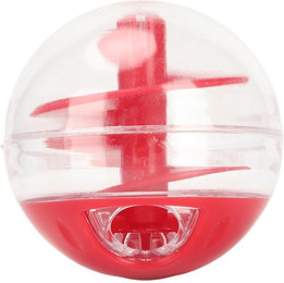 Produktbild von Katzenleckerchen-Ausgabeball Bissfest Interaktiv Haustier Langsamfutter Puzzelball für Kätzchen