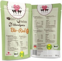 Produktbild von KatzenLiebe Adult Bio Rind - 15 x 100 g