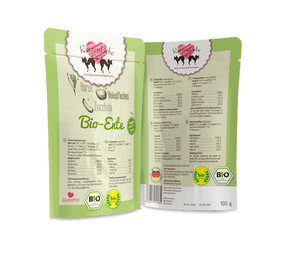 Produktbild von KatzenLiebe Bio Ente mit Zucchini Nassfutter für Katzen - 12 x 200 g