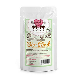 Produktbild von KatzenLiebe Bio-Rind mit Bio-Schwarzwurzel - 15 x 100 g