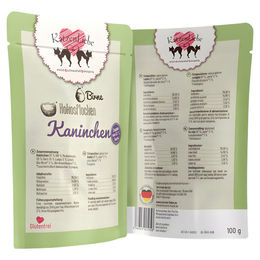 Produktbild von Katzenliebe Kaninchen mit Bio-Birne & Bio-Kokosflocken 100 g - 15 Stück