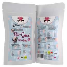 Produktbild von Katzenliebe Kitten Bio-Gans mit Bio-Birne 100 g - 15 Stück