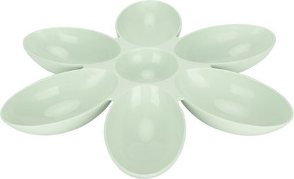 Produktbild von Katzennapf Blütenblätterform aus Kunststoff