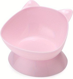 Produktbild von Katzennapf, hoher Futternapf, Futternapf für Katzen, Halswirbelsäulenschutz, Katzenfutternapf, Futterbecken
