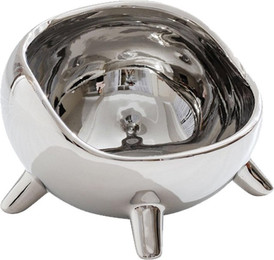 Produktbild von Katzennapf Richtige Höhe Spiegel Sicherheit Keramik Stabil Große Kapazität Haustiernapf für Katzen Hunde Haustiere Small (300ml)