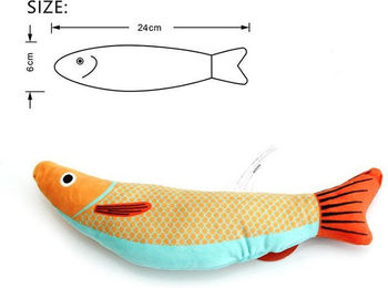 Produktbild von Katzenspielzeug 3D-Simulation Fisch Goldfisch