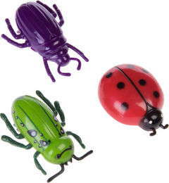 Produktbild von Katzenspielzeug Insekt - 2 x 3 Set